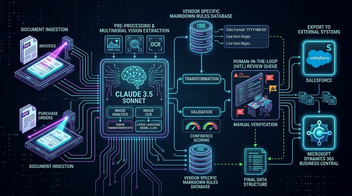 Enterprise Intelligent Document Processing Pipeline with Claude Sonnet Vision