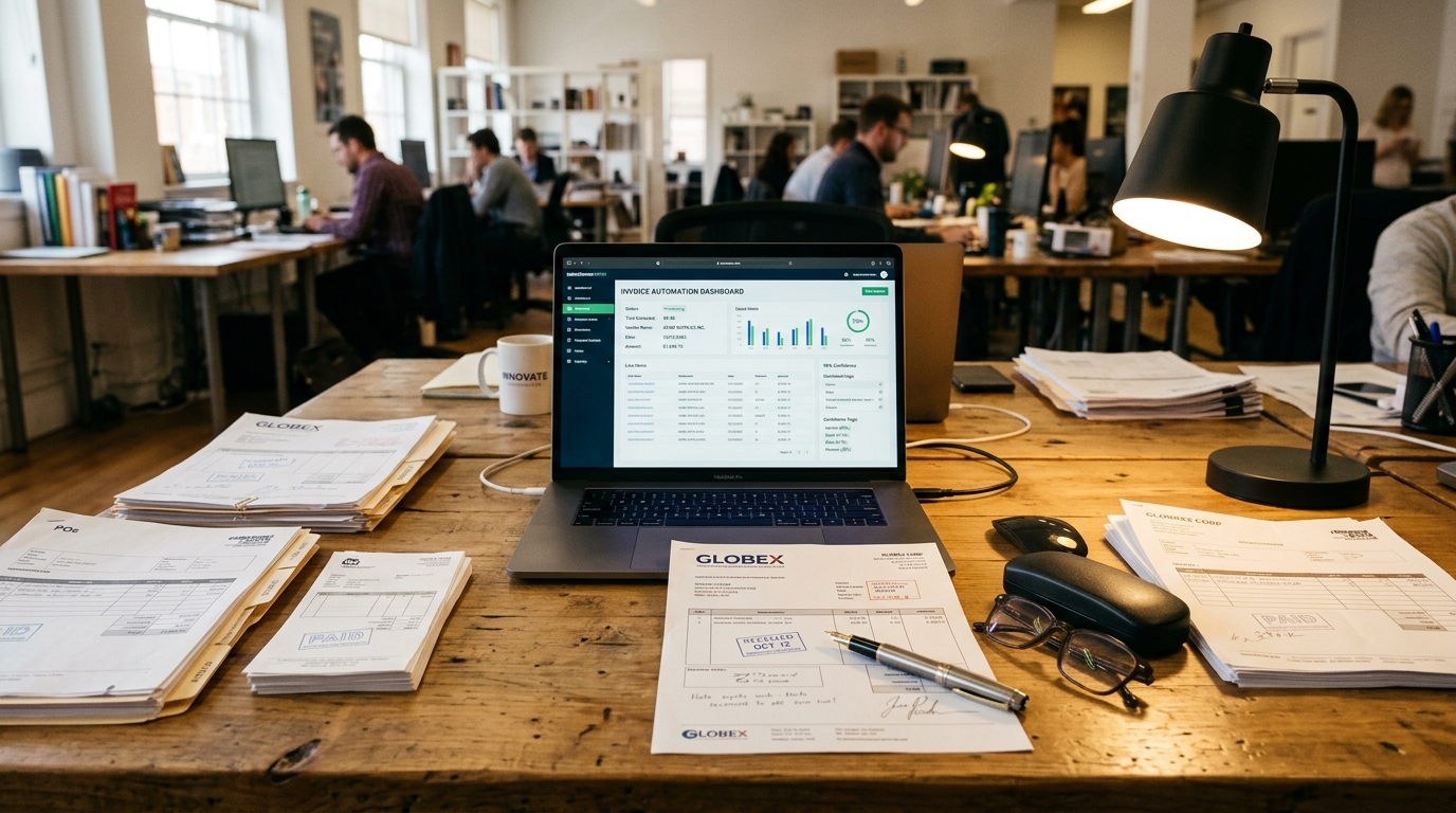Enterprise AI Invoice and Document Processing Architecture