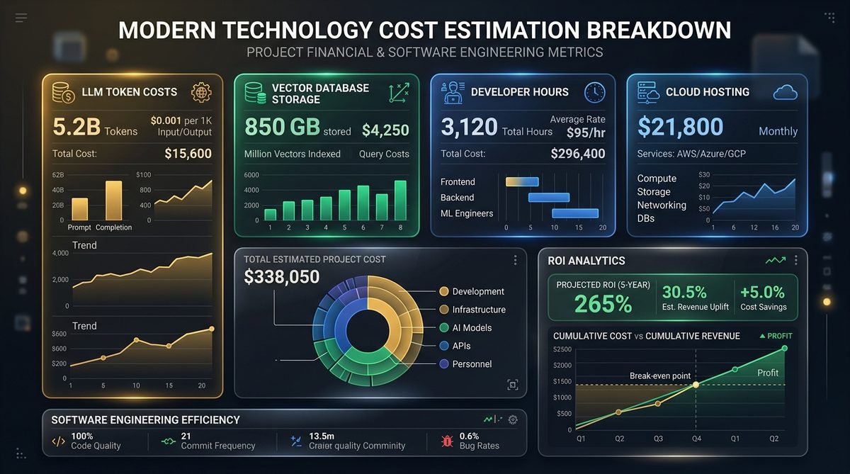 Modern Technology Cost Estimation and SaaS Budget Breakdown